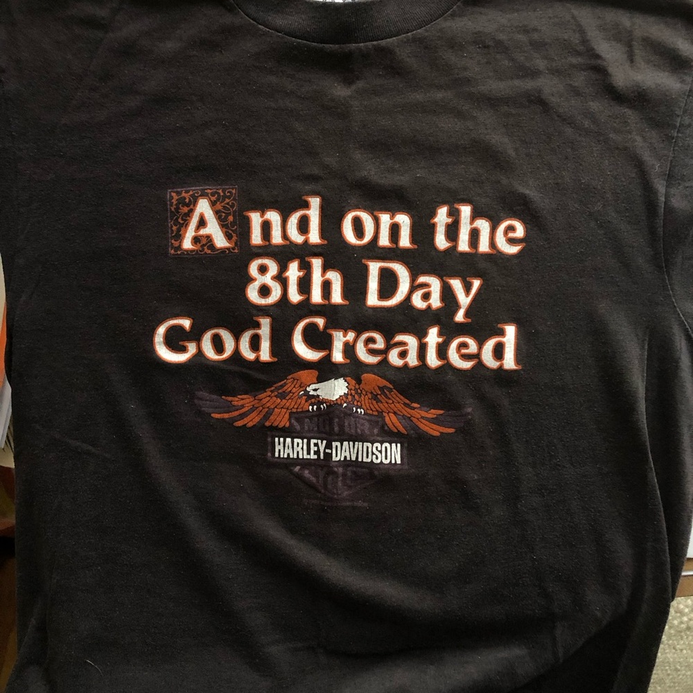 Vintage Harley Davidson Tee Shirt 1982 - Picture 9 of 9